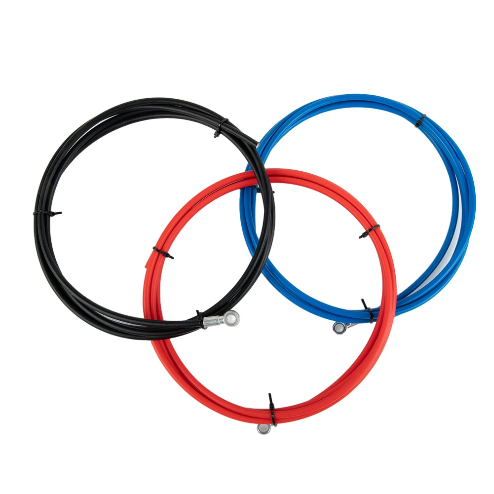 1pc Bicycle Hydraulic Brake Hose Coefficient Of Blasting Up To 10000PSI Black/Red/Blue Rubber 2.0m*5.0mm Bike Accessories
1pc Bicycle Hydraulic Brake Hose Coefficient Of Blasting Up To 10000PSI Black/Red/Blue Rubber 2.0m*5.0mm Bike Accessories