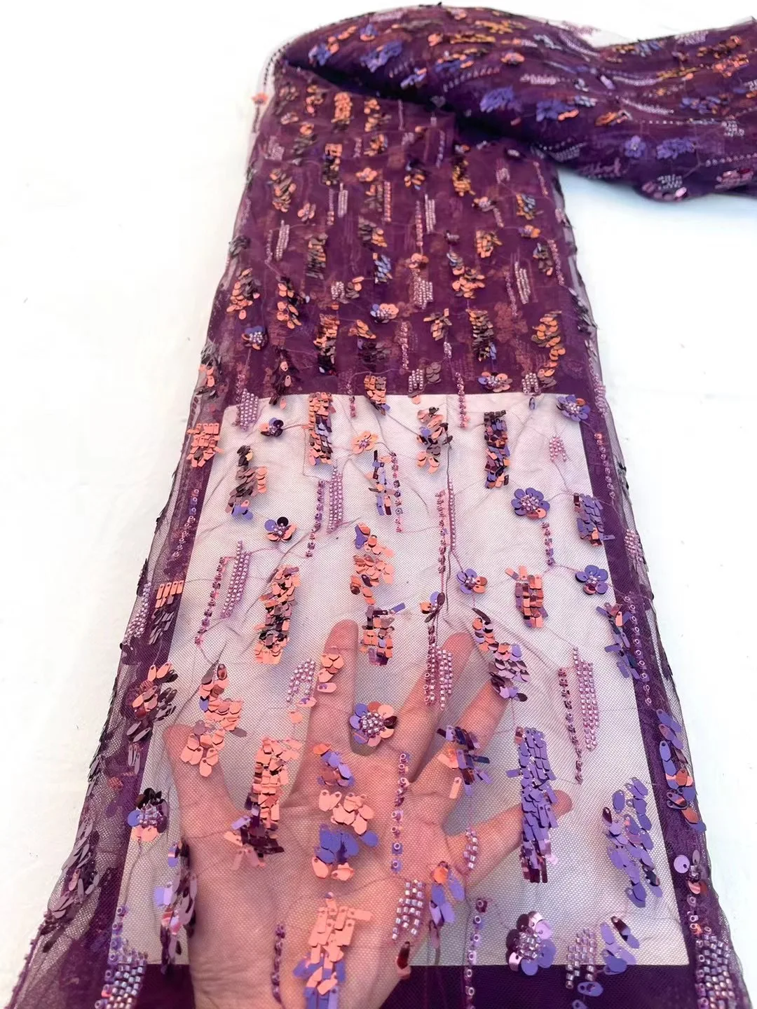Luxury African Heavy Beaded Wedding Fabric 2023 High Quality Nigerian Sequined Lace French Tulle Fabric for Party Dress J5545
Luxury African Heavy Beaded Wedding Fabric 2023 High Quality Nigerian Sequined Lace French Tulle Fabric for Party Dress J5545