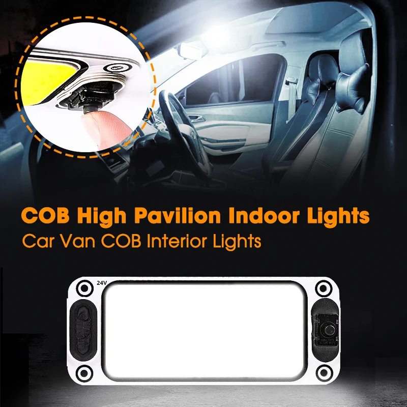 12V 24V 54 LED Car Interior Reading Light Lamp Strip with Switch Control Lights for Van Lorry Truck Camper Caravan Camping Boat
12V 24V 54 LED Car Interior Reading Light Lamp Strip with Switch Control Lights for Van Lorry Truck Camper Caravan Camping Boat