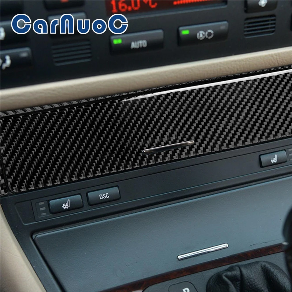 Car Carbon Fiber Sticker Console Storage Panel Decorative Strip For BMW 3 Series E46 1998-2005 Interior Accessories Cover Trim
Car Carbon Fiber Sticker Console Storage Panel Decorative Strip For BMW 3 Series E46 1998-2005 Interior Accessories Cover Trim