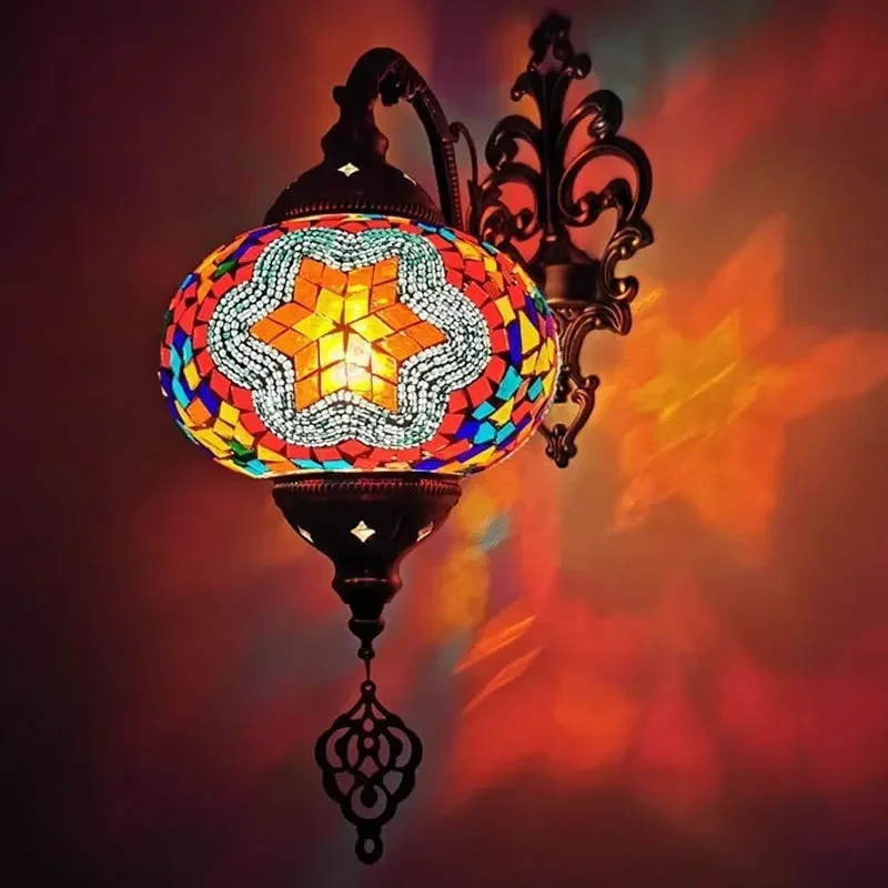 Mediterranean Wall Lamp Moroccan Handmade Lamps Living Room Corridor Balcony Restaurant Hotel Coffee Shop Lightings LED Fixtures
Mediterranean Wall Lamp Moroccan Handmade Lamps Living Room Corridor Balcony Restaurant Hotel Coffee Shop Lightings LED Fixtures