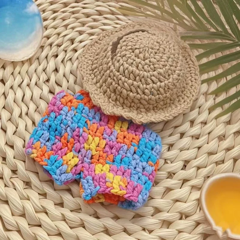 Woolen Pants & Hat Set for Labubu Dolls - Colorful Winter Outfit 7 Se4c8cadcc1ea4ac5a8eb164cf1e4dfa89