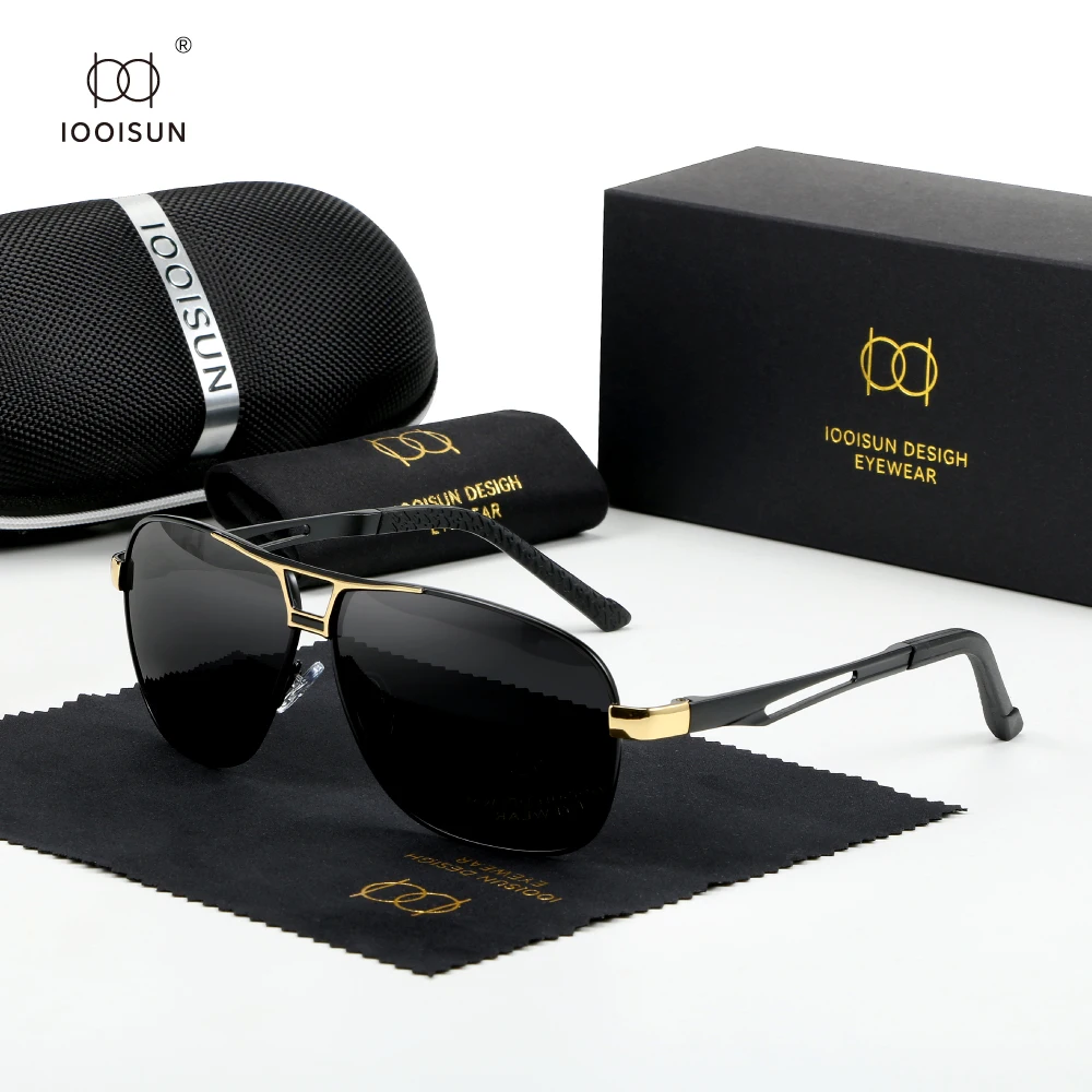 IOOISUN Men's and Women's Driving Eyewear Polarized Sunglasses Aluminum Magnesium Frame Sport Sun Glasses Anti-Glare Goggles
IOOISUN Men's and Women's Driving Eyewear Polarized Sunglasses Aluminum Magnesium Frame Sport Sun Glasses Anti-Glare Goggles