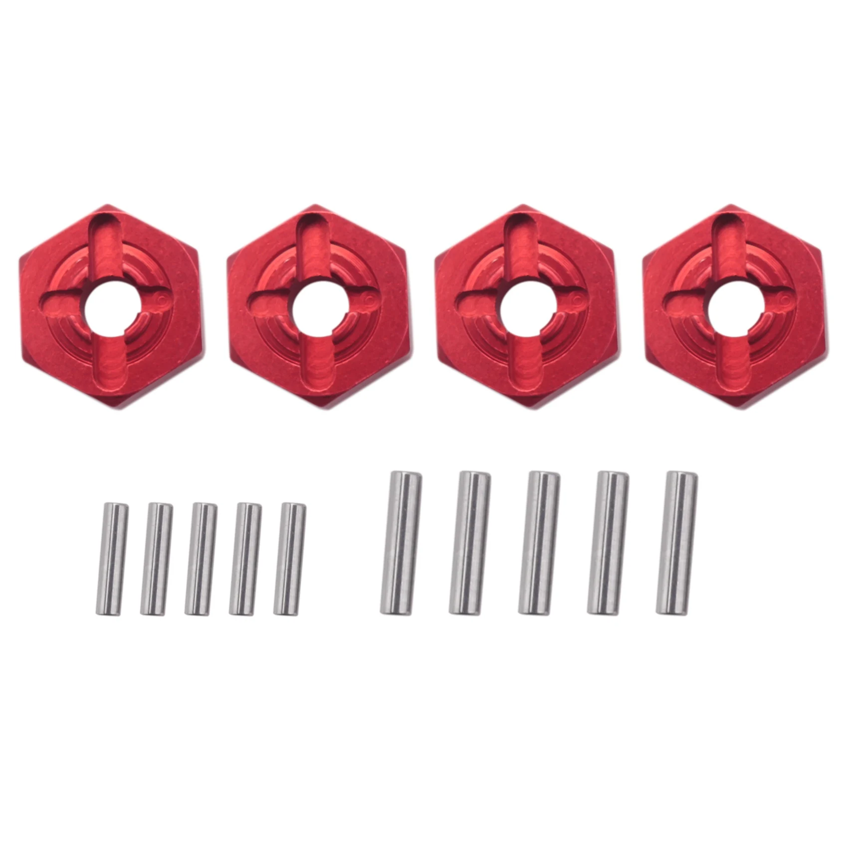 Aluminum Alloy 12mm Combiner Wheel Hub Hex Adapter Upgrades for Wltoys 144001 1/14 RC Car Spare Parts,Red
Aluminum Alloy 12mm Combiner Wheel Hub Hex Adapter Upgrades for Wltoys 144001 1/14 RC Car Spare Parts,Red