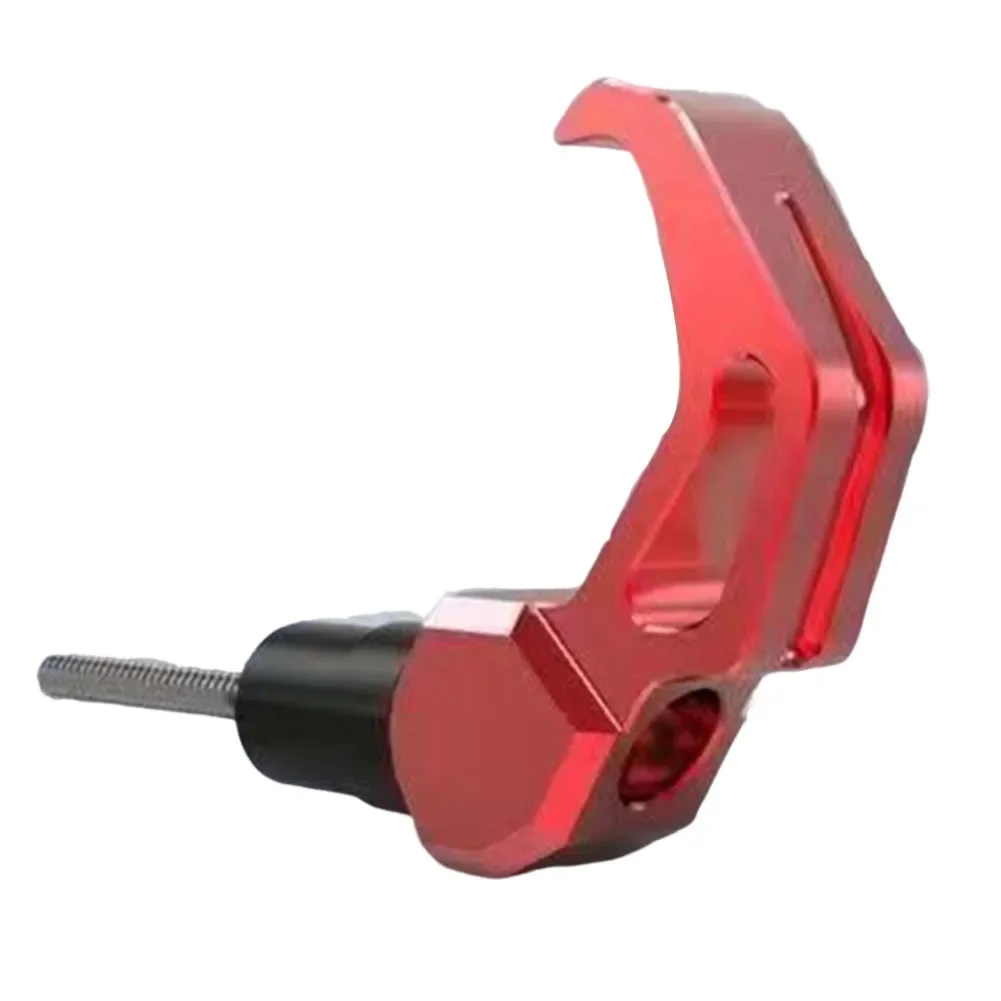 Helmet Hook Holder CNC Aluminum High Quality Motorcycle Helmet Hook Holder Movable Hook Design Placement On Vehicle
Helmet Hook Holder CNC Aluminum High Quality Motorcycle Helmet Hook Holder Movable Hook Design Placement On Vehicle