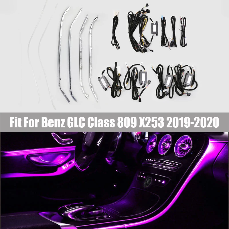 64 Colors Illuminated Car Styling LED Ambient Light Fit for Mercedes Benz GLC-Class 809 X253 2019 - 2020
64 Colors Illuminated Car Styling LED Ambient Light Fit for Mercedes Benz GLC-Class 809 X253 2019 - 2020