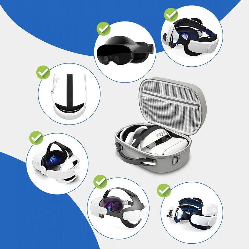 VR Headset Storage Bag For Quest2 Waterproof OculusDevice Handbag Accessories Travel Carrying Case Portable Boxes VR Headset
VR Headset Storage Bag For Quest2 Waterproof OculusDevice Handbag Accessories Travel Carrying Case Portable Boxes VR Headset