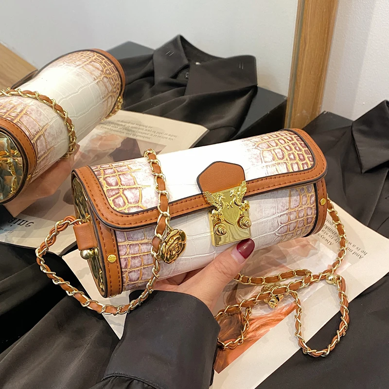 Сумка на плечо женская из кожи аллигатора, роскошный мессенджер, маленькая дизайнерская сумочка, саквояж кросс-боди
Сумка на плечо женская из кожи аллигатора, роскошный мессенджер, маленькая дизайнерская сумочка, саквояж кросс-боди