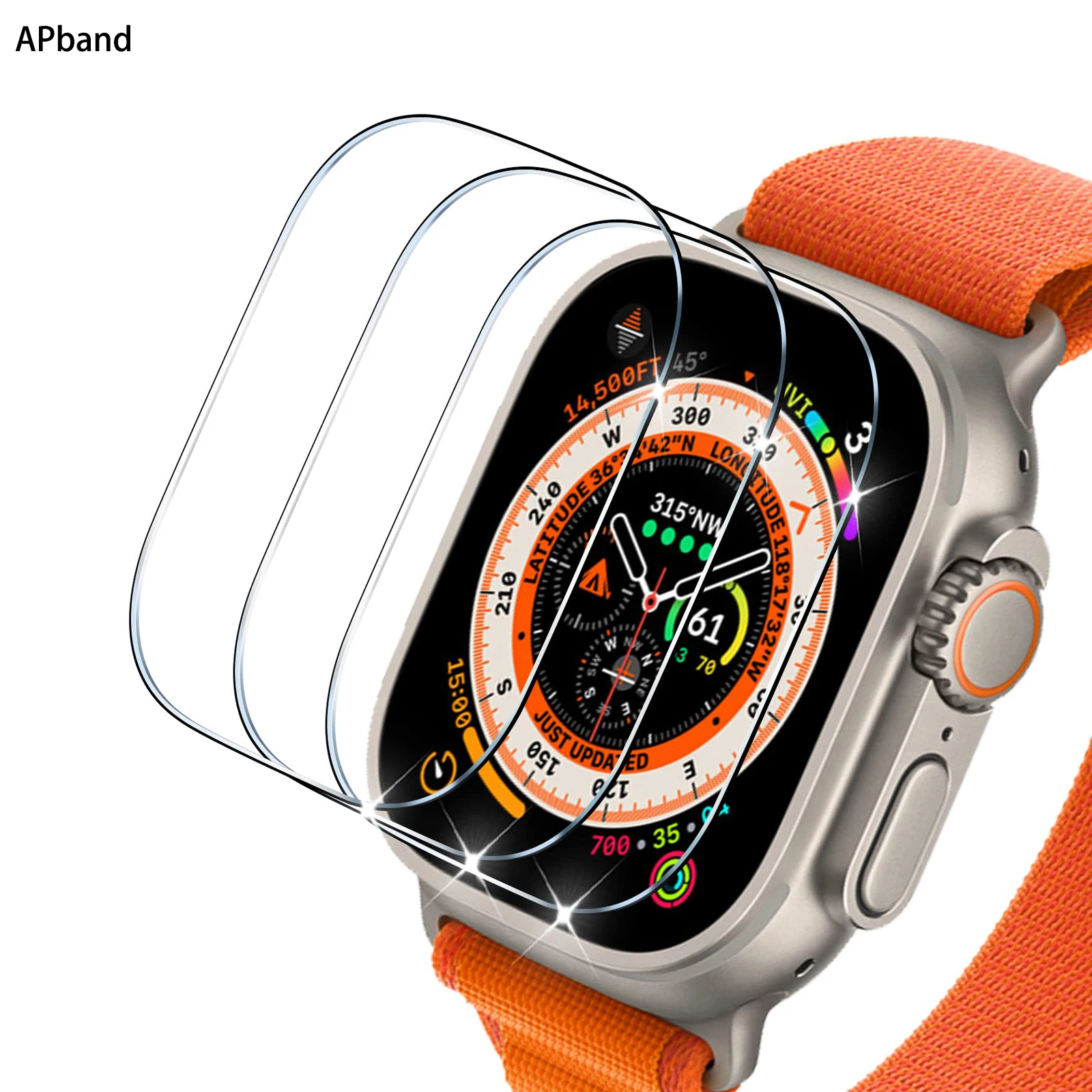 Screen Protector For Apple Watch Ultra 49 mm Accessories Anti-Scratch Waterproof Tempered Glass HD Full Film iWatch Ultra 49mm
Screen Protector For Apple Watch Ultra 49 mm Accessories Anti-Scratch Waterproof Tempered Glass HD Full Film iWatch Ultra 49mm