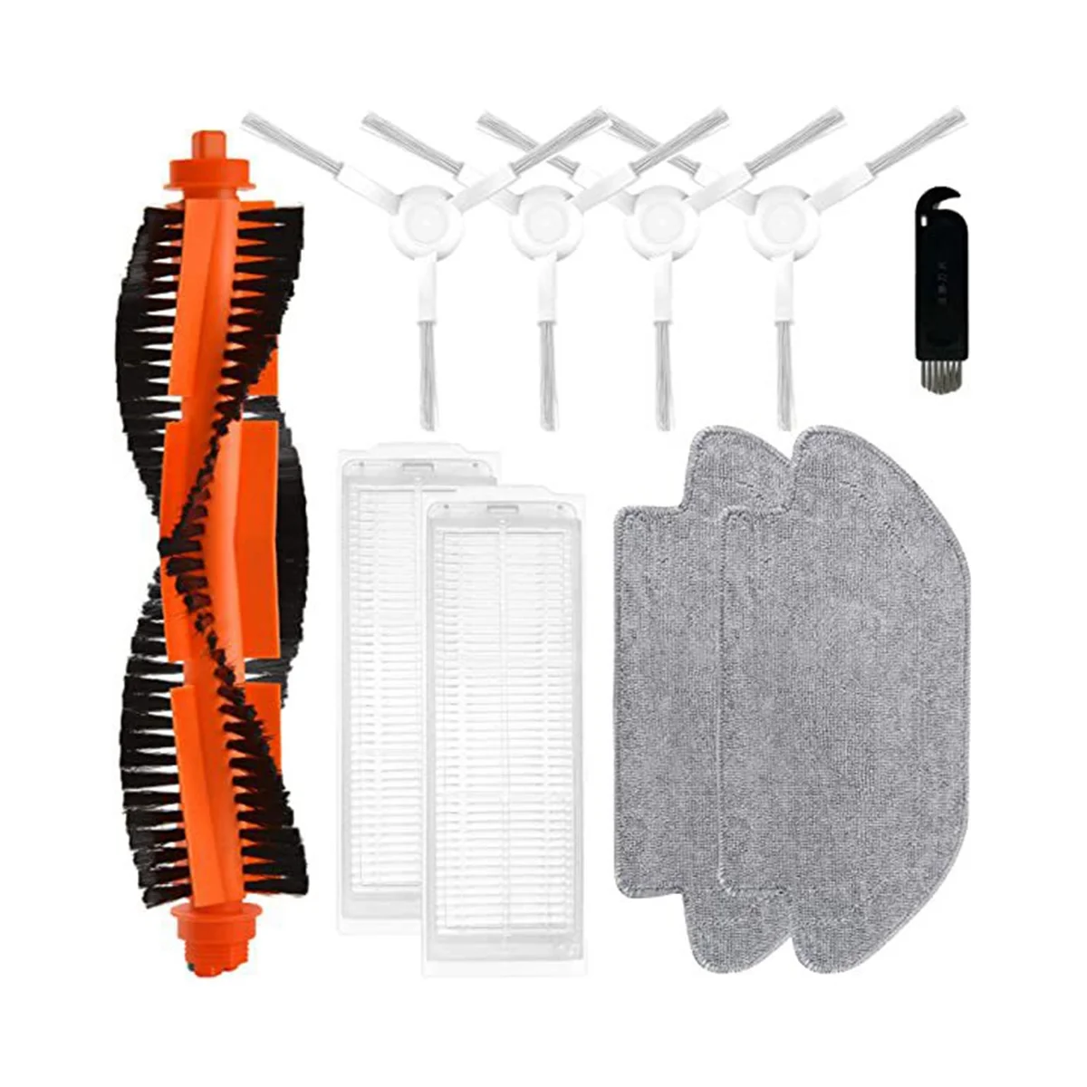 For S12 / B106GL / S10 Main Side Brush HEPA Filter Mop Cloth Robot Vacuums Spare Part Accessory Replacement
For S12 / B106GL / S10 Main Side Brush HEPA Filter Mop Cloth Robot Vacuums Spare Part Accessory Replacement