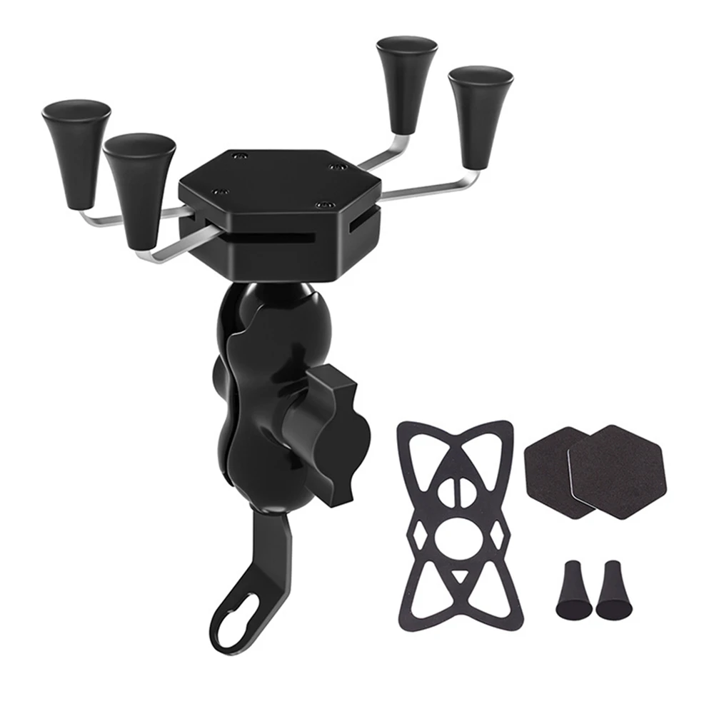 360° Mobile Phone Holder Bracket Handlebar Stand Holder Mount for Mobile Phone GPS Battery Electric Motorcycle
360° Mobile Phone Holder Bracket Handlebar Stand Holder Mount for Mobile Phone GPS Battery Electric Motorcycle