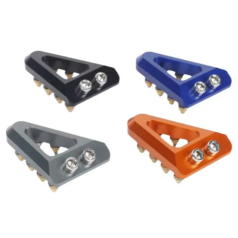 Motorcycle Brake Pedal Tip Front Brake Pedal Brake Personalize Triangle Anti-Slip Pedal Lever Step Tip Motorcycle Accessories
Motorcycle Brake Pedal Tip Front Brake Pedal Brake Personalize Triangle Anti-Slip Pedal Lever Step Tip Motorcycle Accessories