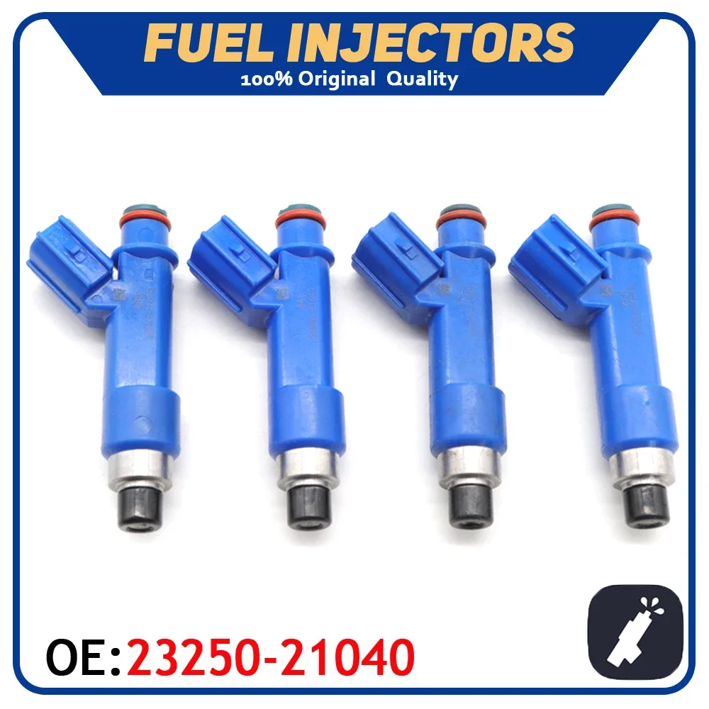 

4PCS Car Fuel Injector 23250-21040 Fit For Toyota Yaris 1.5L 2007 2008 2009 2010 2011 2012 2013 2014 2015 2016 2017 842-12304