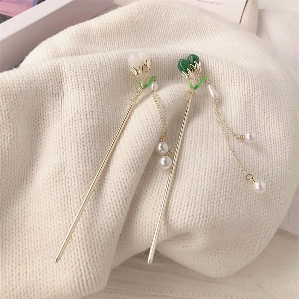 Hairpins Tassel For Girls New Headwear Beaded Magnolia Flower Hair Sticks Chinese Hair Fork Women Hanfu Hairpins
Hairpins Tassel For Girls New Headwear Beaded Magnolia Flower Hair Sticks Chinese Hair Fork Women Hanfu Hairpins