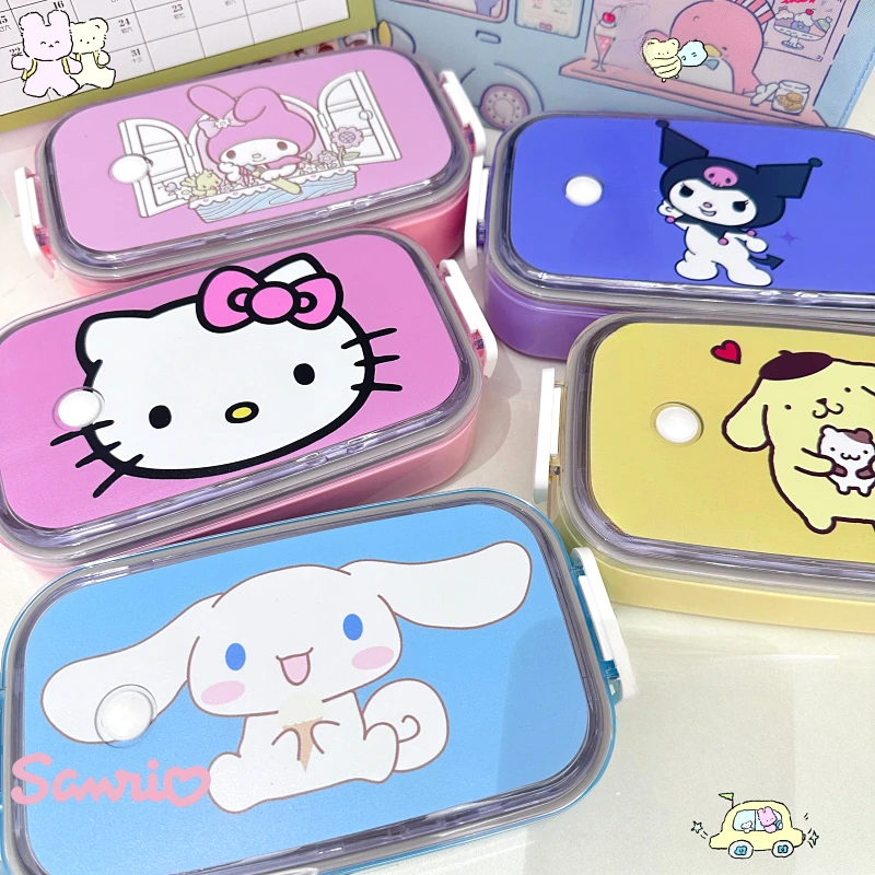Kawaii Sanrio Hello Kitty Cinnamoroll Children Lunchbox Cartoon My Melody Kuromi Student 304 Stainless Steel Insulated Lunch Box
Kawaii Sanrio Hello Kitty Cinnamoroll Children Lunchbox Cartoon My Melody Kuromi Student 304 Stainless Steel Insulated Lunch Box