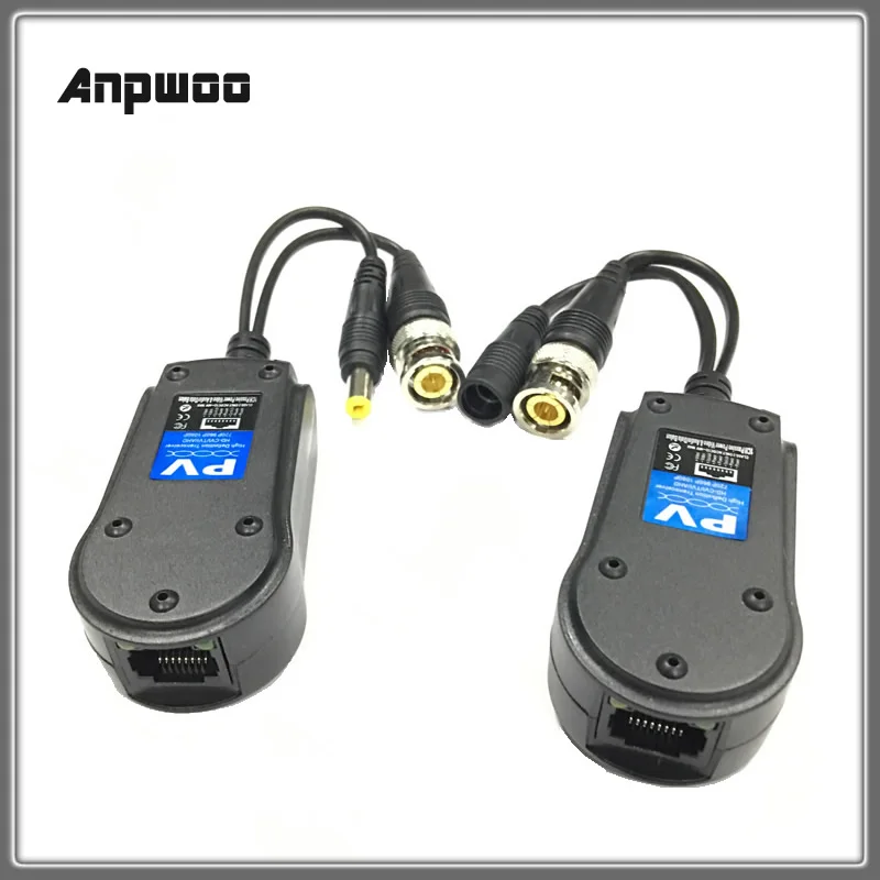 For HD CVI/AHD/TVI Twisted BNC CCTV Passive Transceivers Cat5 CCTV UTP Video Balun IPC For 2MP 3MP 4MP Anpwoo 230PV 200M Range
For HD CVI/AHD/TVI Twisted BNC CCTV Passive Transceivers Cat5 CCTV UTP Video Balun IPC For 2MP 3MP 4MP Anpwoo 230PV 200M Range