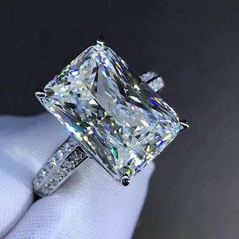 Astuyo Wish Fashion Luxury Women Ring with 10 Carats Rectangle White Color Zirconia Gemstone Proposal Band Female Gift
Astuyo Wish Fashion Luxury Women Ring with 10 Carats Rectangle White Color Zirconia Gemstone Proposal Band Female Gift