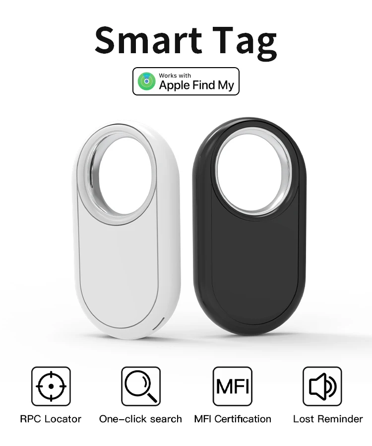 Smart Tag GPS Bluetooth Tracker for Apple Airtag Find My With iOS Find My Anti Lost Item Locator for Luggage Suitcase Key Finder 7 Smart Tag GPS Bluetooth Tracker for Apple Airtag Find My With iOS Find My Anti Lost Item Locator for Luggage Suitcase Key Finder 1