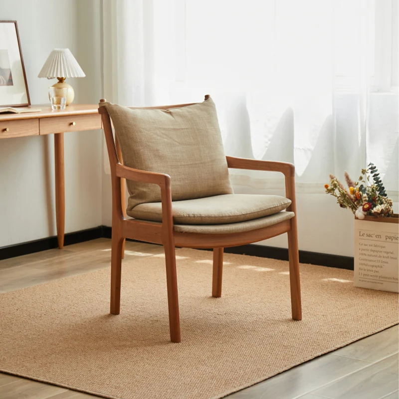 

Деревянный минималистичный обеденный стул, Современный дизайнерский стул со спинкой для ресторана, гостиной, бесплатная доставка, мебель для дома