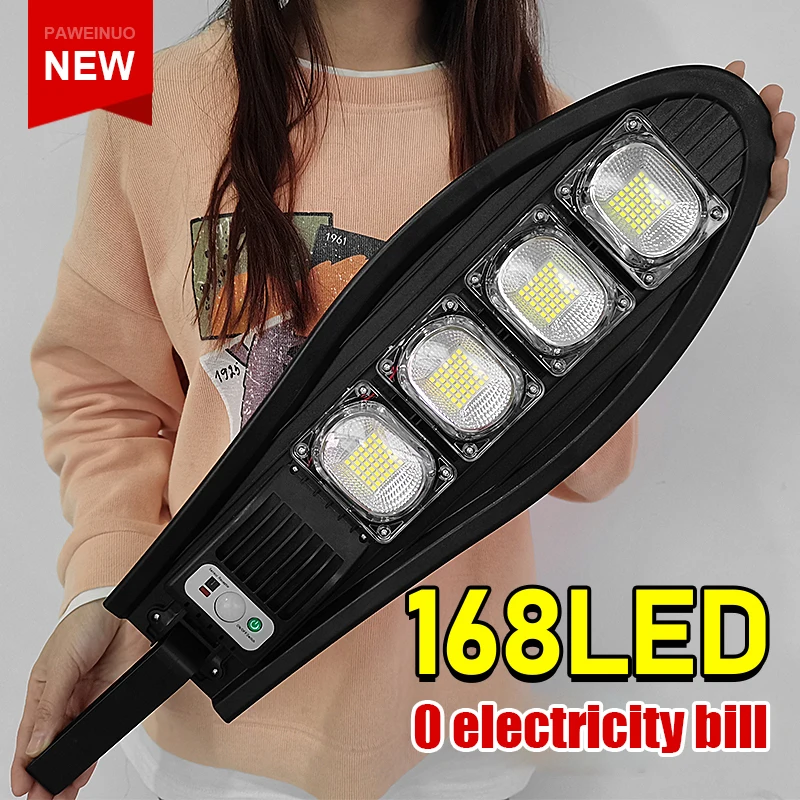 5000 Lumens Super Outdoor Solar Led Light 168Led Powerful Solar Lamp 3 Modes Garden Wall Light IP66 Waterproof Sensor Sun Lamps
5000 Lumens Super Outdoor Solar Led Light 168Led Powerful Solar Lamp 3 Modes Garden Wall Light IP66 Waterproof Sensor Sun Lamps
