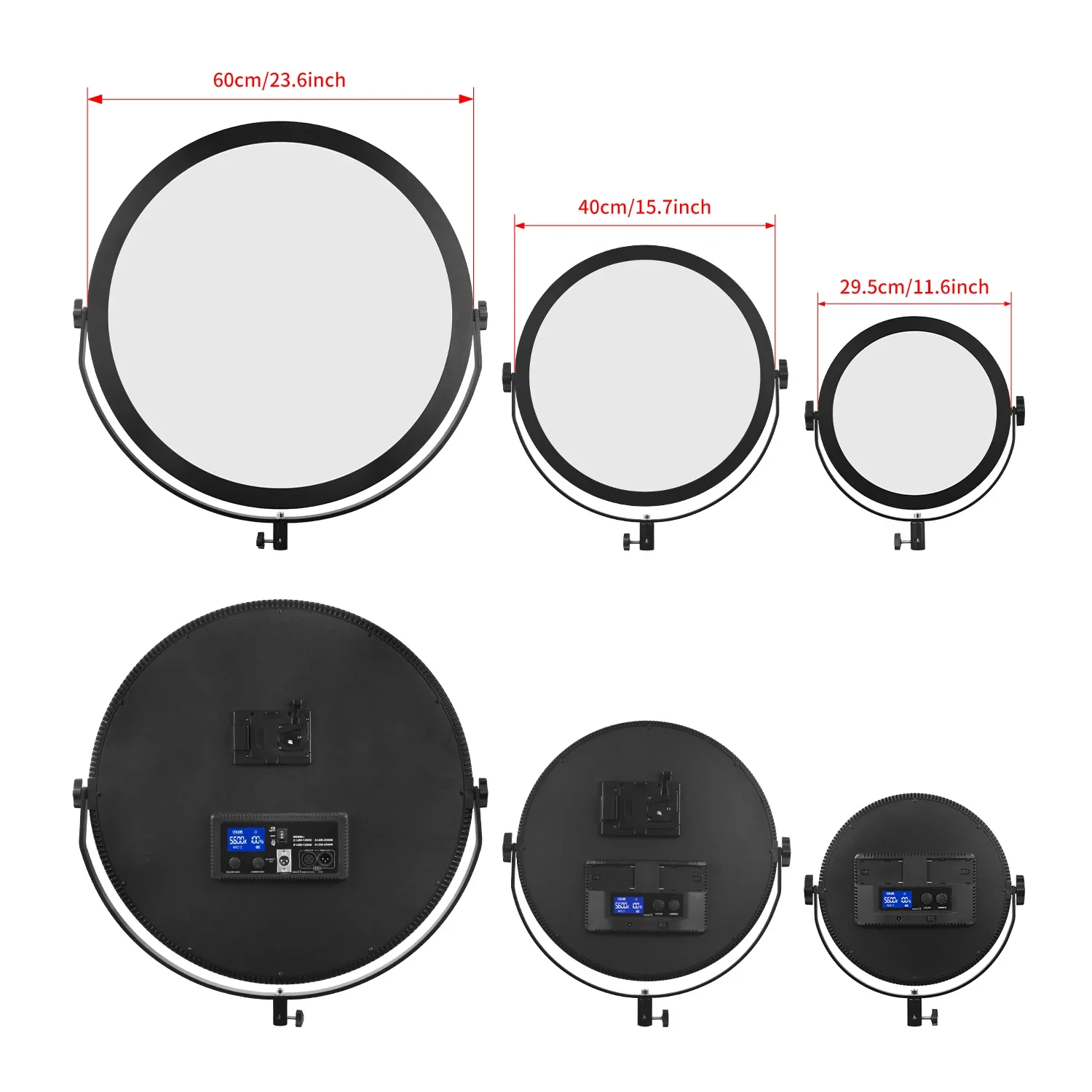 FOSOTO 70W Professional Round Soft Light Photographic Lighting Led Panel Light Live Fill Lamp With Tripod For Video Studio
FOSOTO 70W Professional Round Soft Light Photographic Lighting Led Panel Light Live Fill Lamp With Tripod For Video Studio