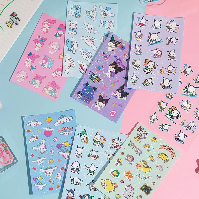 5Pcs Hello Kitty Cinnamoroll Anime Sanrio Kawaii Diy Sticker My Melody Kuromi Cute Waterproof Sticker Decoration Kids Toys
5Pcs Hello Kitty Cinnamoroll Anime Sanrio Kawaii Diy Sticker My Melody Kuromi Cute Waterproof Sticker Decoration Kids Toys