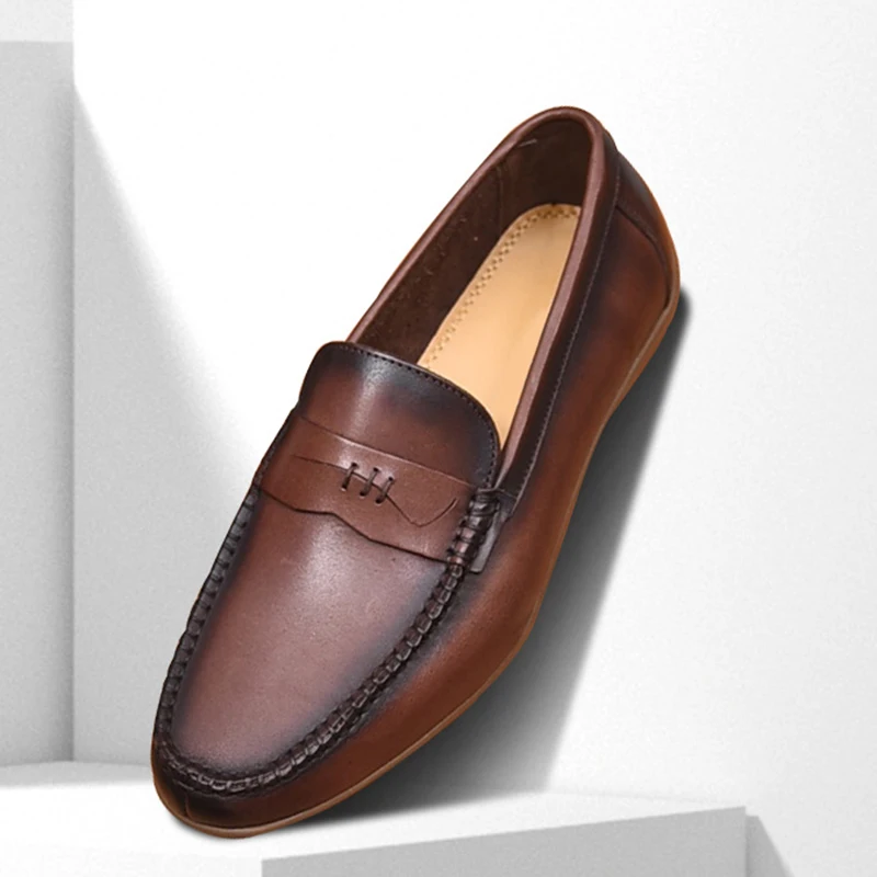 American Style Man Casual Shoes Comfortable Fashion Luxury Loafers Comfy Business Man Shoes Leather Slip On Men Leather Shoes
American Style Man Casual Shoes Comfortable Fashion Luxury Loafers Comfy Business Man Shoes Leather Slip On Men Leather Shoes