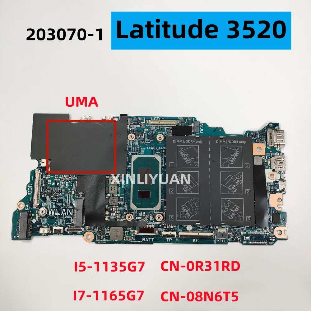 FOR Dell Latitude 3520 Laptop Mainboard 203070-1,CPU:I5-1135G7,I7-1165G7 DDR4,CN-0R31RD,CN-08N6T5 100%TEST
FOR Dell Latitude 3520 Laptop Mainboard 203070-1,CPU:I5-1135G7,I7-1165G7 DDR4,CN-0R31RD,CN-08N6T5 100%TEST