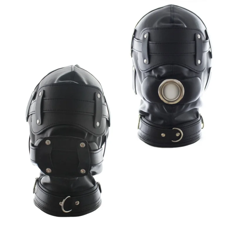 Faux Leather Black PU Sexy Hood Mask Costumes Adult Cosplay Party FaceMask Metal Buckle Blindfold Hood Punk RolePlay Accessories
Faux Leather Black PU Sexy Hood Mask Costumes Adult Cosplay Party FaceMask Metal Buckle Blindfold Hood Punk RolePlay Accessories