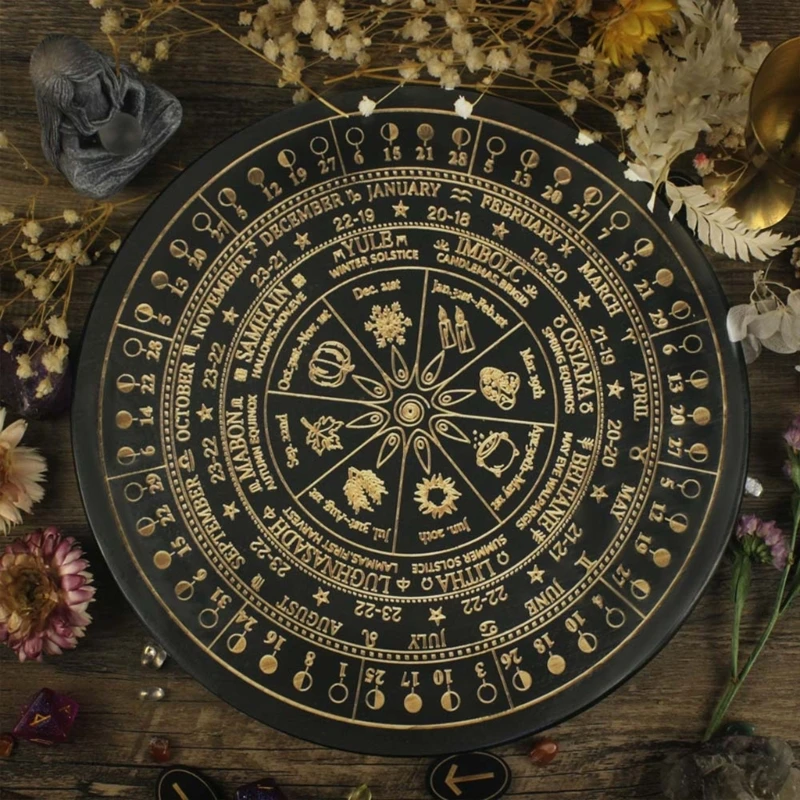 New Wooden Divination Pendulum Game Board With Moon Divination Energy Carven Plate Healing Meditation Board Altar Ornaments
New Wooden Divination Pendulum Game Board With Moon Divination Energy Carven Plate Healing Meditation Board Altar Ornaments