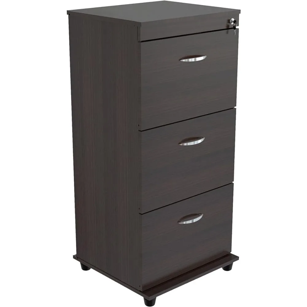 

Black Metal Filing Cabinet With Drawers America Espresso Wengue File Cabinet Files Cabinets Office Accessories Pc Furniture Flat
