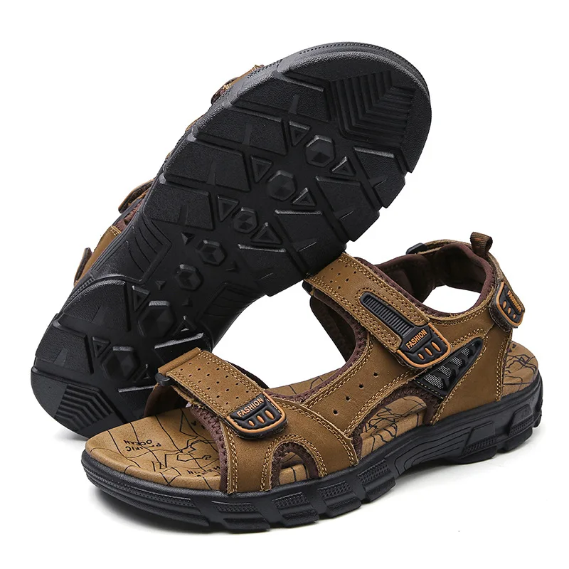 Classic Men Sandals Summer Genuine Leather Platform Sandals Outdoor Casual Comfort Rome Sandal New Trend Men Sneakers Size 38-46
Classic Men Sandals Summer Genuine Leather Platform Sandals Outdoor Casual Comfort Rome Sandal New Trend Men Sneakers Size 38-46