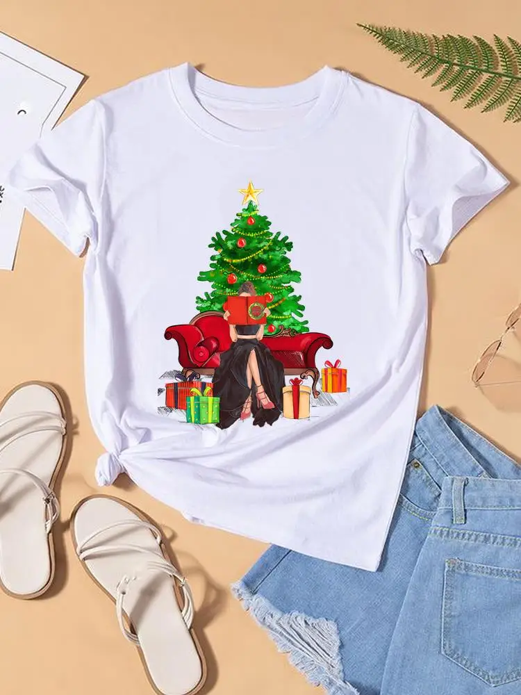 Gift Trend Cute Cartoon 90s Women Tee Top Fashion Lady New Year Shirt Print Christmas Holiday Clothing Clothes Graphic T-shirts
Gift Trend Cute Cartoon 90s Women Tee Top Fashion Lady New Year Shirt Print Christmas Holiday Clothing Clothes Graphic T-shirts