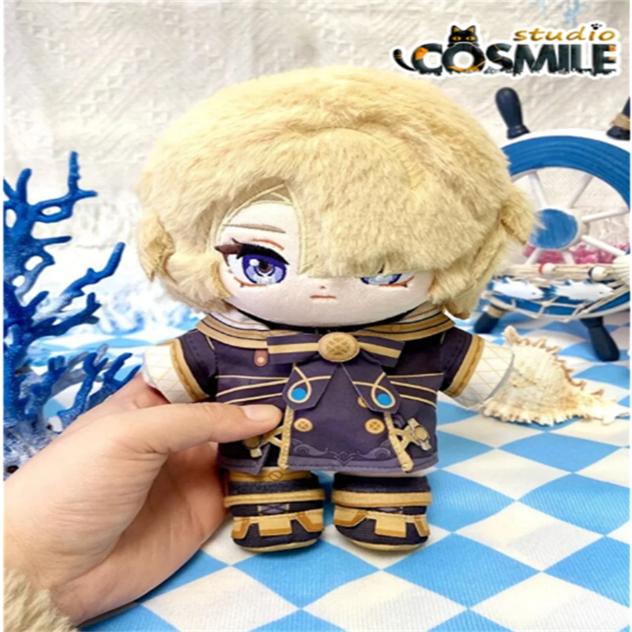Игрушка для куклы Game Genshin Impact 신 Freminet フレ프프프네 Plushie 20 см, плюшевая кукла, одежда для тела, KM 
Игрушка для куклы Game Genshin Impact 신 Freminet フレ프프프네 Plushie 20 см, плюшевая кукла, одежда для тела, KM