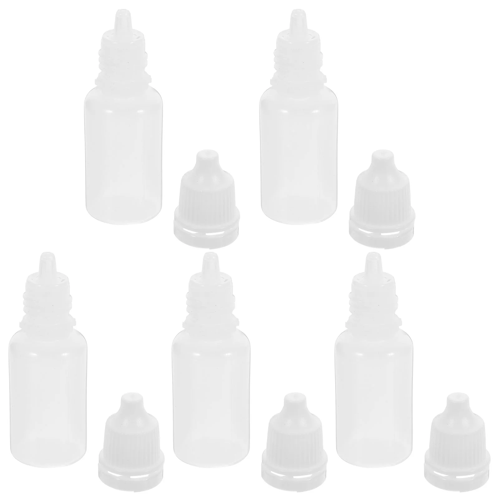 

5Pcs Squeezable Dropper Bottles 10ml Empty Eye Dropper Bottle Eye Dropping Bottles Portable Eye Drops Containers Dispenser for