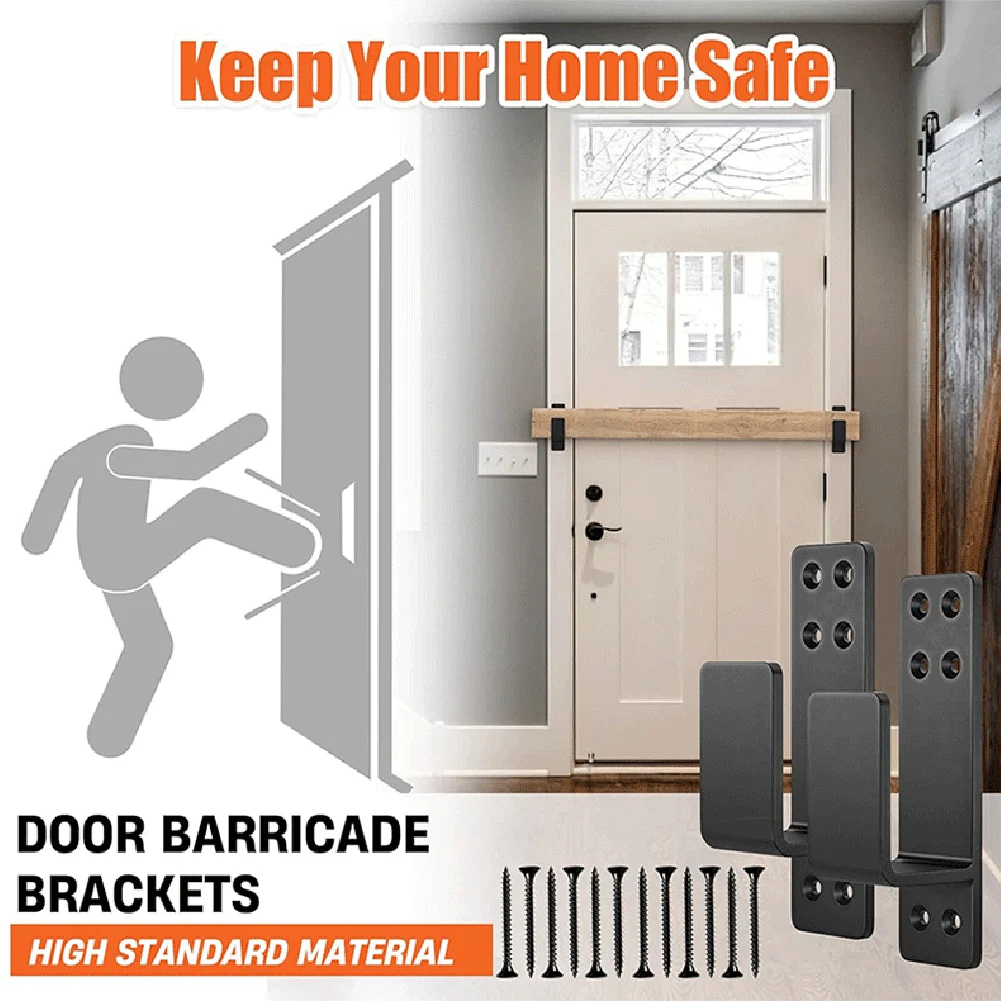 Door Barricade Brackets For Home Security - Durable Pull Down Lever Bracket Home Hardware For All Types Of Interior
Door Barricade Brackets For Home Security - Durable Pull Down Lever Bracket Home Hardware For All Types Of Interior