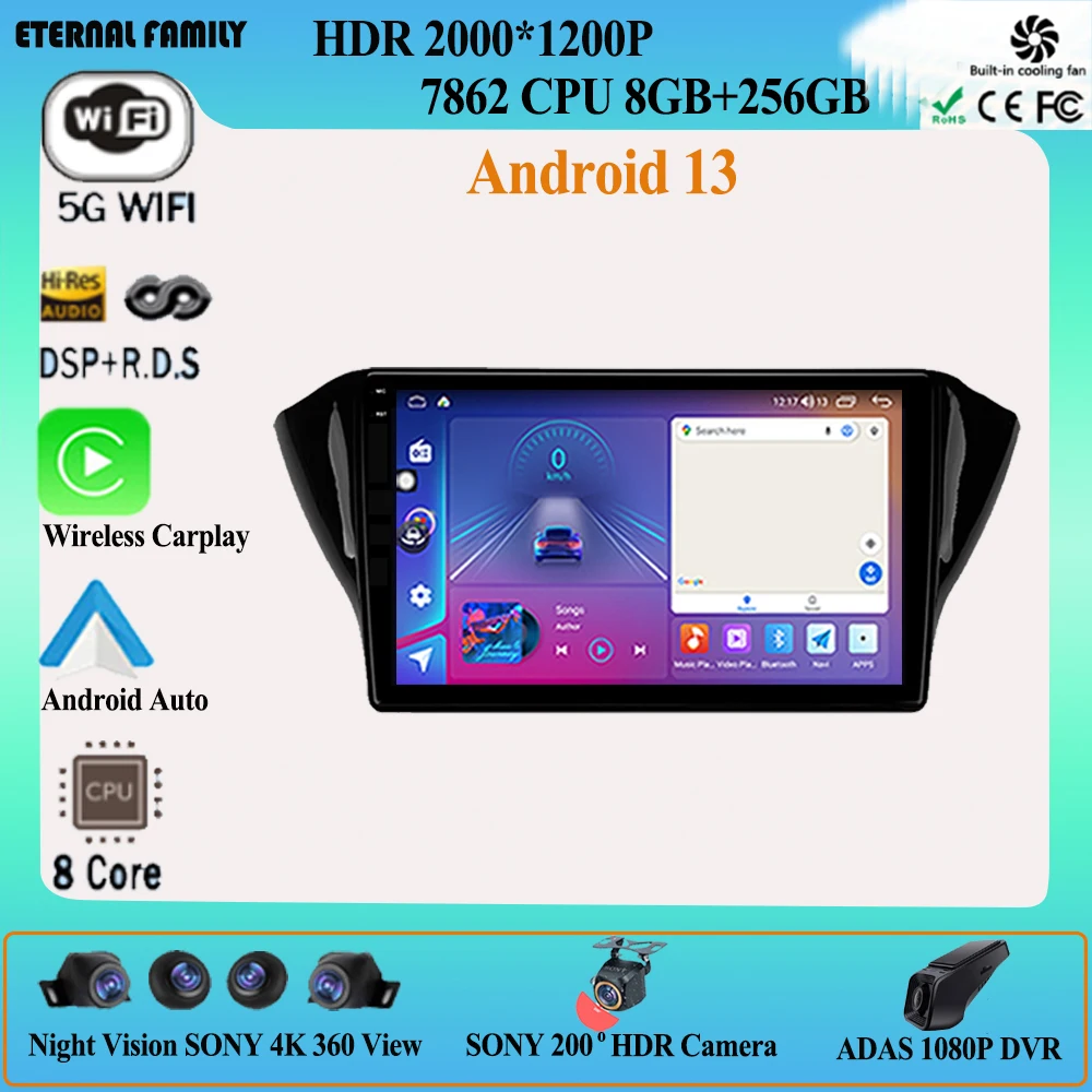 Автомагнитола 7862 ЦП для Geely GS 2016 - 2020 Emgrand EC7 1 2018 - 2020 навигация GPS Carplay Android Авто Bluetooth No 2din DVD
Автомагнитола 7862 ЦП для Geely GS 2016 - 2020 Emgrand EC7 1 2018 - 2020 навигация GPS Carplay Android Авто Bluetooth No 2din DVD