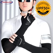 TopRunn Men Women Arm Sleeve Gloves Running Cycling Sleeves Fishing Bike Sport Protective Arm Warmers UV Protection Cover
TopRunn Men Women Arm Sleeve Gloves Running Cycling Sleeves Fishing Bike Sport Protective Arm Warmers UV Protection Cover