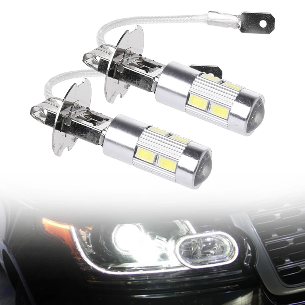 2PCS H3 LED Car Light Aluminum Alloy 10SMD 5630 Universal Auto Fog Light White Driving DRL Auto Lamp 12V Plug-and-play Silver
2PCS H3 LED Car Light Aluminum Alloy 10SMD 5630 Universal Auto Fog Light White Driving DRL Auto Lamp 12V Plug-and-play Silver