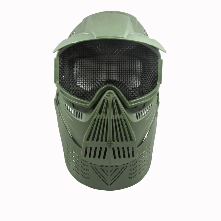 Outdoor Tactical Hunting Accessories Steel Mesh Mask Full-face Protection Anti-impact Mask Adjustable Size Wear-resistant Strong
Outdoor Tactical Hunting Accessories Steel Mesh Mask Full-face Protection Anti-impact Mask Adjustable Size Wear-resistant Strong