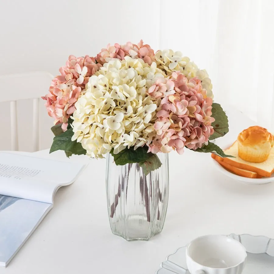 34Cm Artificial Flowers Vase for Home Decor Silk Hydrangea Bouquet Wedding Arrangement Rose Arch Fake Plants Scrapbook Christmas
34Cm Artificial Flowers Vase for Home Decor Silk Hydrangea Bouquet Wedding Arrangement Rose Arch Fake Plants Scrapbook Christmas