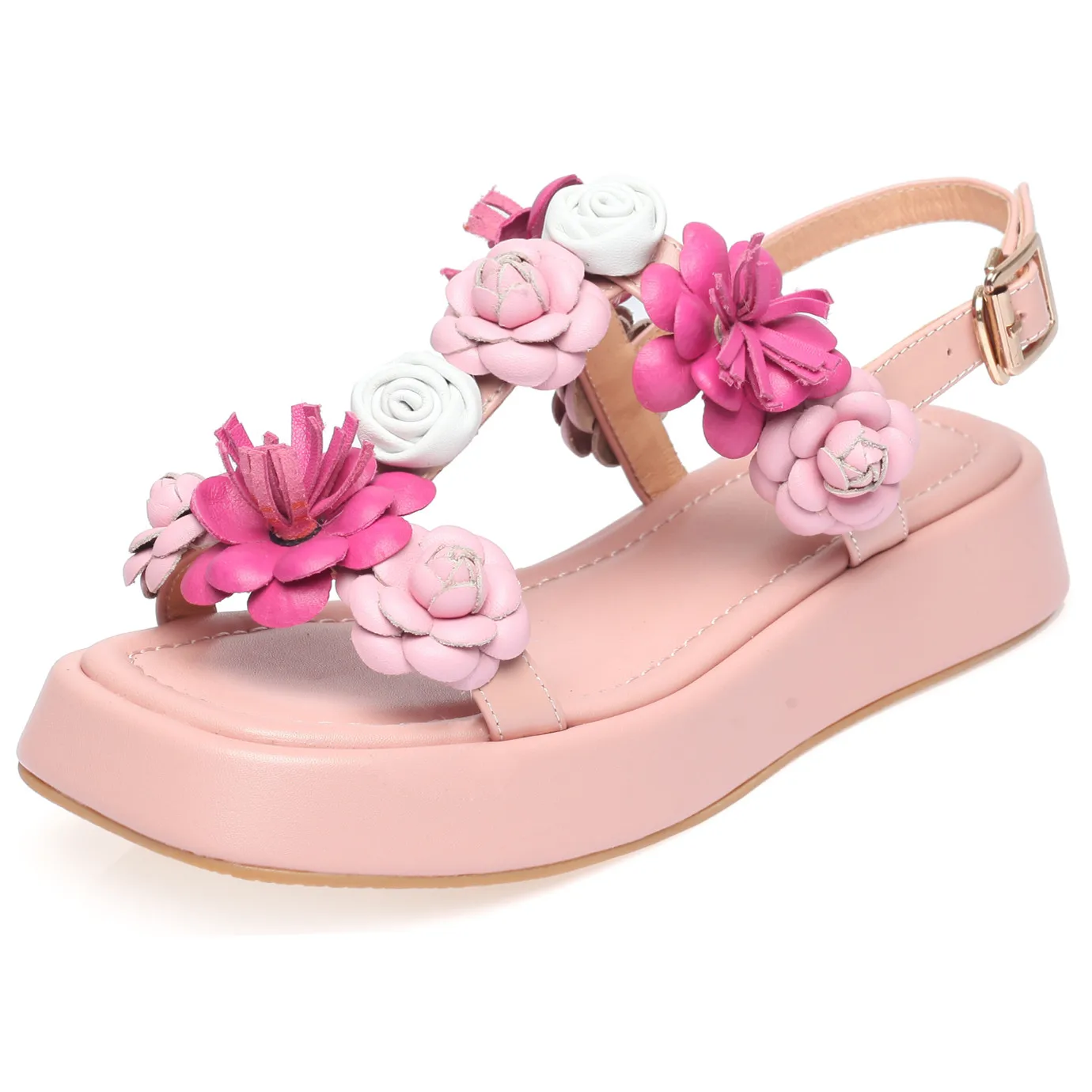 ENMAYER Women Leisure Sandals Bohemia Style Summer Shoes Beach Vacation Comfortable Flat Sandals Flower Sandals Open Toe Fashion
ENMAYER Women Leisure Sandals Bohemia Style Summer Shoes Beach Vacation Comfortable Flat Sandals Flower Sandals Open Toe Fashion