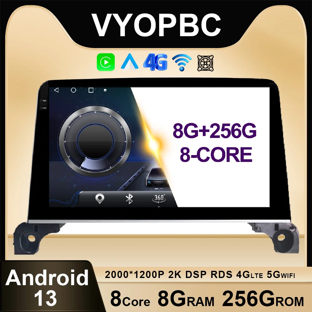 

Android 13 For Peugeot 4008 5008 2017 - 2019 Car Radio QLED Stereo Multimedia 4G LTE Wireless Carplay Auto AHD BT ADAS No 2din