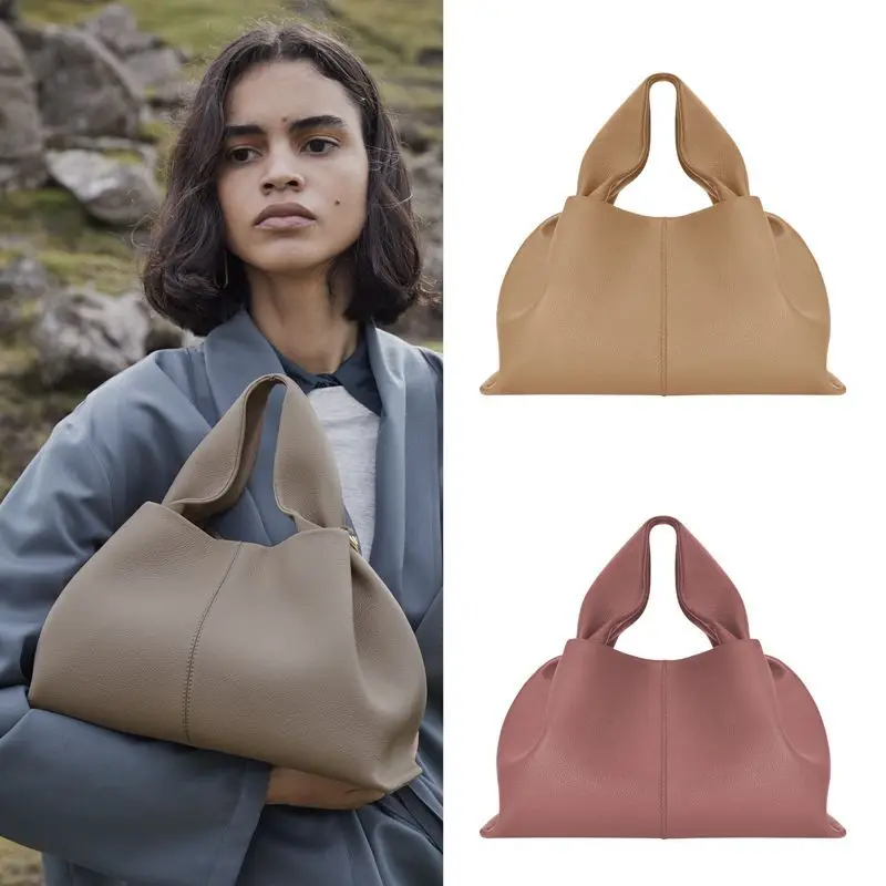 Luxury Designer Brand Bolsas Para Mujeres New High-quality Dumpling Bag Women's French Niche Cowhide Crossbody Handbag Hot Sale
Luxury Designer Brand Bolsas Para Mujeres New High-quality Dumpling Bag Women's French Niche Cowhide Crossbody Handbag Hot Sale