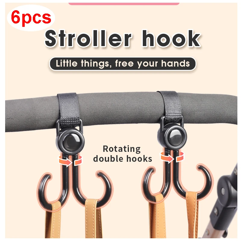 Baby Stroller Double Hooks Multifunctional Hook For Bicycles Electric Vehicle Motorcycles Scooters Rotate 360 Degree Organizer
Baby Stroller Double Hooks Multifunctional Hook For Bicycles Electric Vehicle Motorcycles Scooters Rotate 360 Degree Organizer