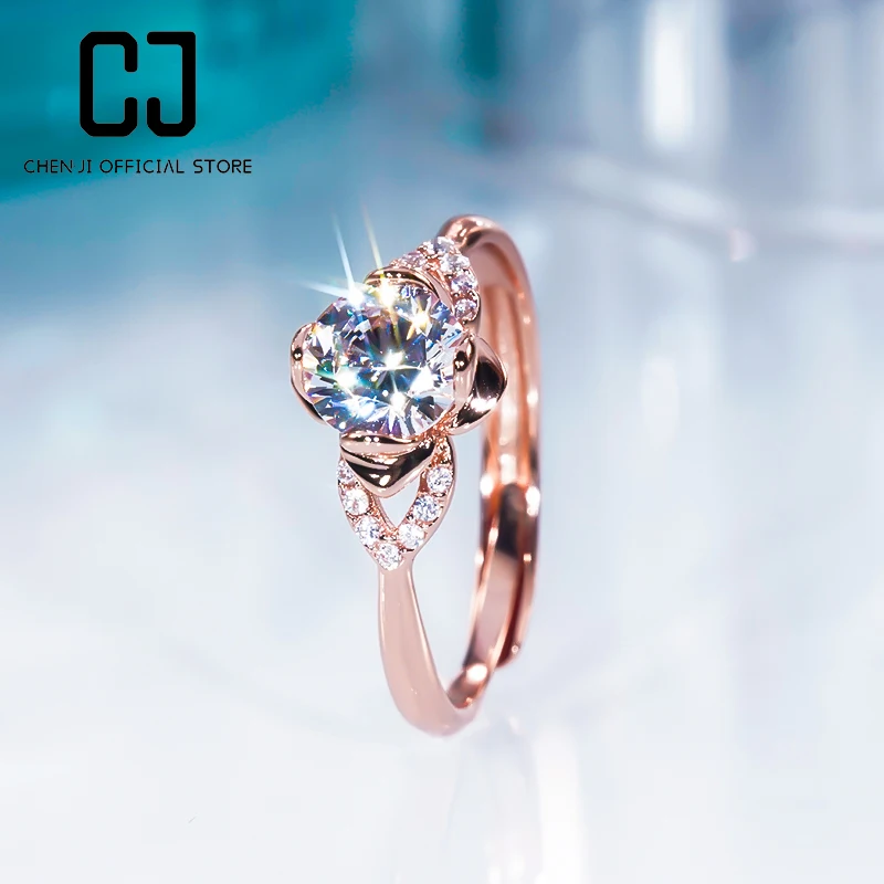Versatile D Color Moissanite Ring Lotus Fashion Exquisite Simulation Diamond Engagement Proposal Diamond Ring Fine Jewelry 2023
Versatile D Color Moissanite Ring Lotus Fashion Exquisite Simulation Diamond Engagement Proposal Diamond Ring Fine Jewelry 2023