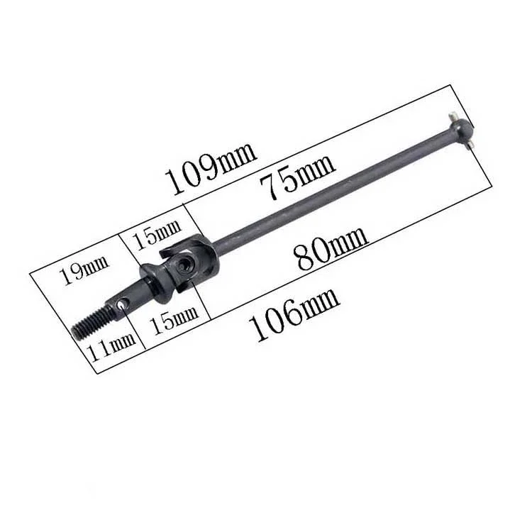 RC 106015 (06022 + 02033) металлический Универсальный Dogbone 2p подходит HSP 1:10 внедорожный багги
RC 106015 (06022 + 02033) металлический Универсальный Dogbone 2p подходит HSP 1:10 внедорожный багги