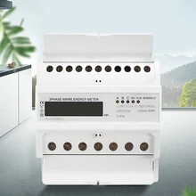 DIN Rail Digital KWH XTM125SA-U 3-Phase 4-Wire Energy Meter Electronic Power Meter Wattmeter Electric Consumption Electricity
DIN Rail Digital KWH XTM125SA-U 3-Phase 4-Wire Energy Meter Electronic Power Meter Wattmeter Electric Consumption Electricity