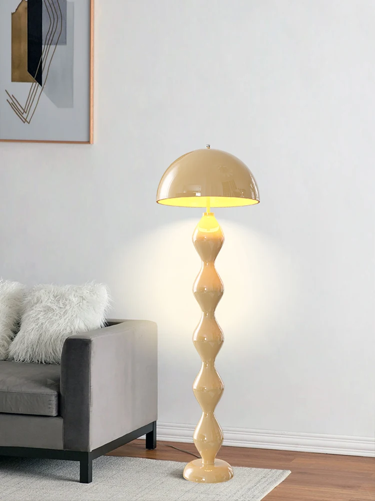 Floor lamp living room ornaments online celebrity designer's new creative bedroom French cream wind mushroom medieval verti
Floor lamp living room ornaments online celebrity designer's new creative bedroom French cream wind mushroom medieval verti