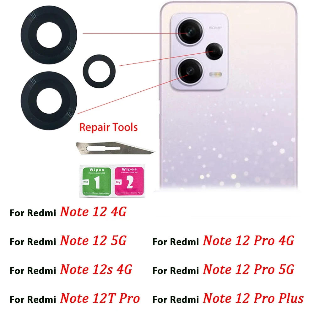 Новый стеклянный объектив для задней камеры с клейкой наклейкой для Xiaomi Redmi Note 12 5G Pro 12S 4G 12 13 Pro Plus 12T 5G
Новый стеклянный объектив для задней камеры с клейкой наклейкой для Xiaomi Redmi Note 12 5G Pro 12S 4G 12 13 Pro Plus 12T 5G